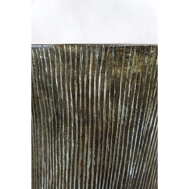 Wooden Side Table with Legs, Cameroon For Sale - Image 4 of 5