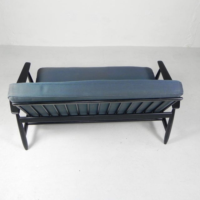 1960s Vintage Bench in the style of Viko Baumritter, 1960s For Sale - Image 5 of 18