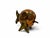 Mid-Century Modern Vintage Mid-Century Mixed-Metal Copper & Brass Mechanical Fish Ashtray For Sale - Image 3 of 6