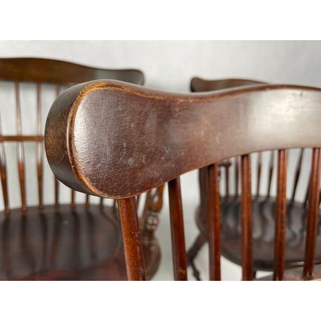 Windsor Chairs, UK, 1960s, Set of 3 For Sale - Image 10 of 15