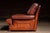 Burgundy Pair of Mid 20th Century Italian-Inspired Leather Lounge Chairs in Red For Sale - Image 8 of 16