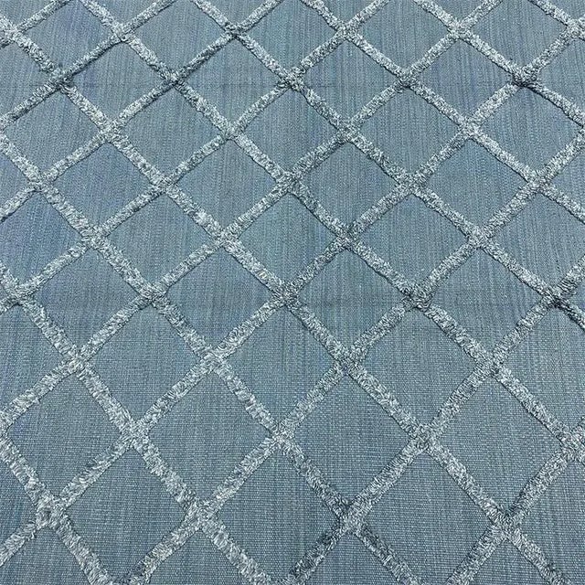 2010s Handwoven Geometric Swedish Flatweave Area Rug 8'1"×10'1" For Sale - Image 5 of 11