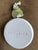 Contemporary Three Graces Grand Tour Replica Intaglio Made and Painted by Hand, With Antique French Ribbon For Sale - Image 4 of 4