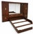 1980s Henredon King Size Headboard With 2 Armoires Bridge Rails 2 Mirrors For Sale - Image 10 of 16