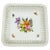 Porcelain Printemps Square Openwork Basket from Herend, Hungary For Sale - Image 6 of 6