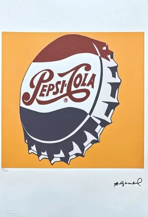 After Andy Warhol, Pepsi-Cola Yellow , 1980s, Lithograph