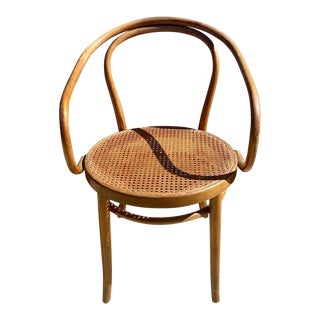 Vintage Thonet Style B9 Arm Chair For Sale