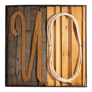 “The Answer #22” Found Object Assemblage by James Spencer Russell For Sale