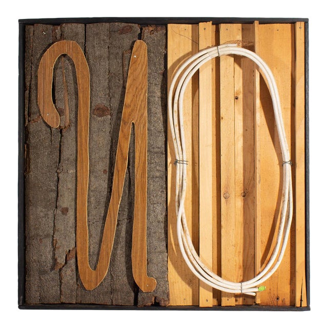 “The Answer #22” Found Object Assemblage by James Spencer Russell For Sale