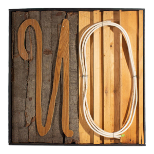 “The Answer #22” Found Object Assemblage by James Spencer Russell