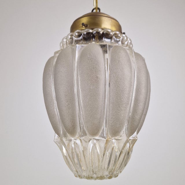 Italian Murano Glass Pendant Lamp from Mazzega, 1970s For Sale - Image 6 of 13