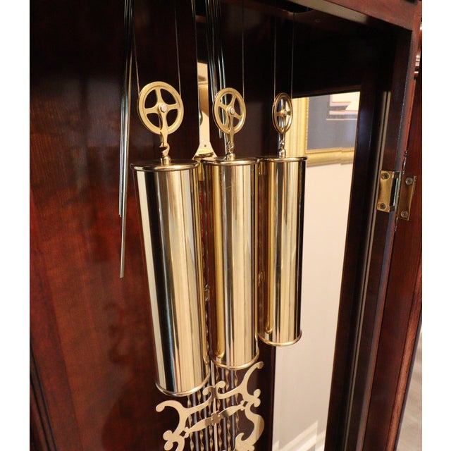 Howard Miller “Presidential Collection” Triple-Chime Grandfather Clock For Sale - Image 9 of 17