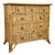 Vintage Baker Milling Road Pencil Reed Rattan Bamboo Chest of Drawers For Sale