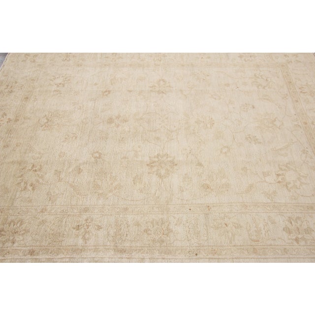 Early 20th Century Early 20th Century Vintage Pak Persia Handmade Beige Wool Rug For Sale - Image 5 of 7