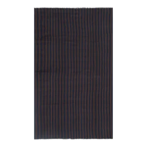 1960s Vintage Striped Turkish Kilim Rug 6'4'' X 9'11''