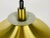Louis Poulsen Danish Brass and Metal Pendant Lamp, 1960s For Sale - Image 4 of 13