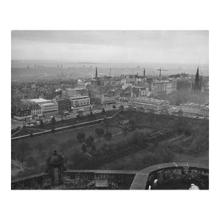 1968 Edinburgh Scotland Princess Street Photograph by Don Ware For Sale