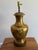 Wood Mid 20th Century Neoclassical Brass Urn Lamp With Foo Dog Handles For Sale - Image 7 of 8