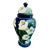 1980s Large Talavera Ceramic Calla Lilies Ginger Jar For Sale