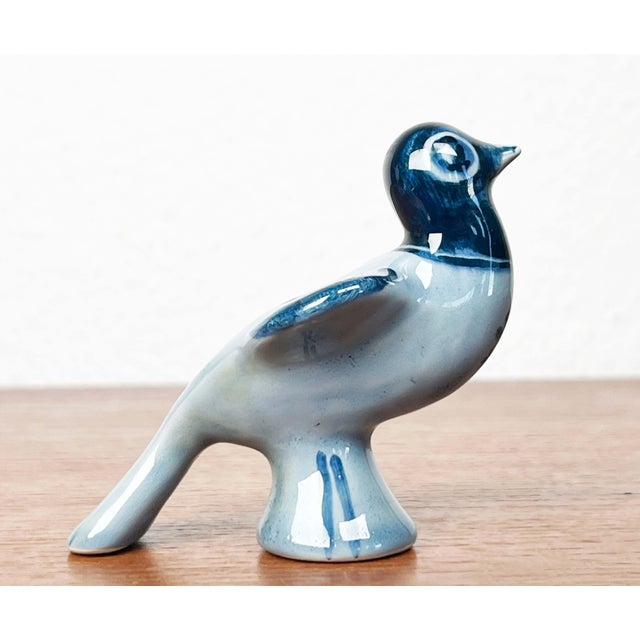 Mid-Century Modern Danish Studio Pottery Bird Candleholder from Søholm, 1960s For Sale - Image 10 of 17