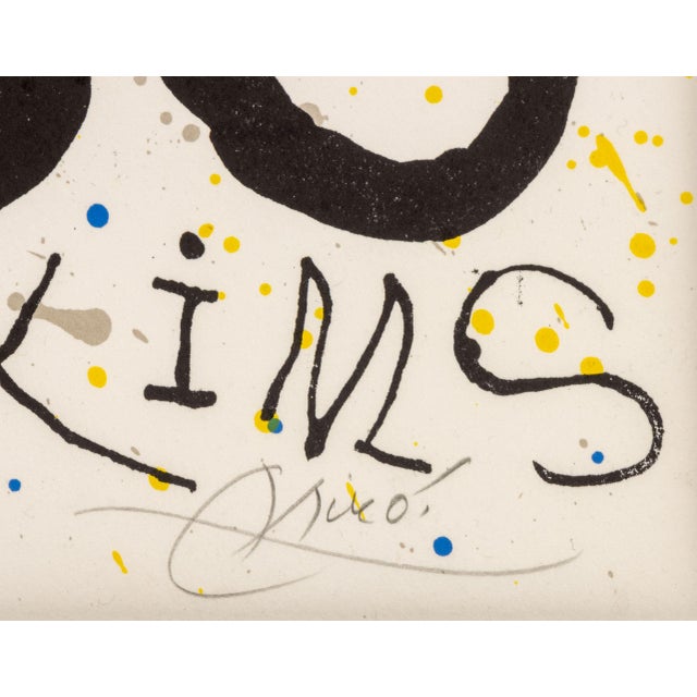 Joan Miro "Sobreteixims" Lithograph, Ca. 1973 For Sale - Image 10 of 12