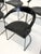Black Vintage Ursala Dining Chairs in Black Leather from Arrben, Set of 8 For Sale - Image 8 of 18