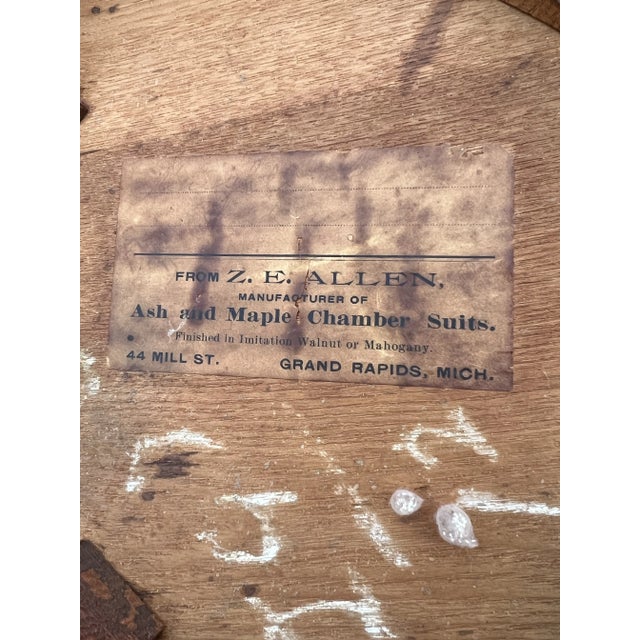 Chip Carved Victorian Accent Side Table For Sale - Image 10 of 10