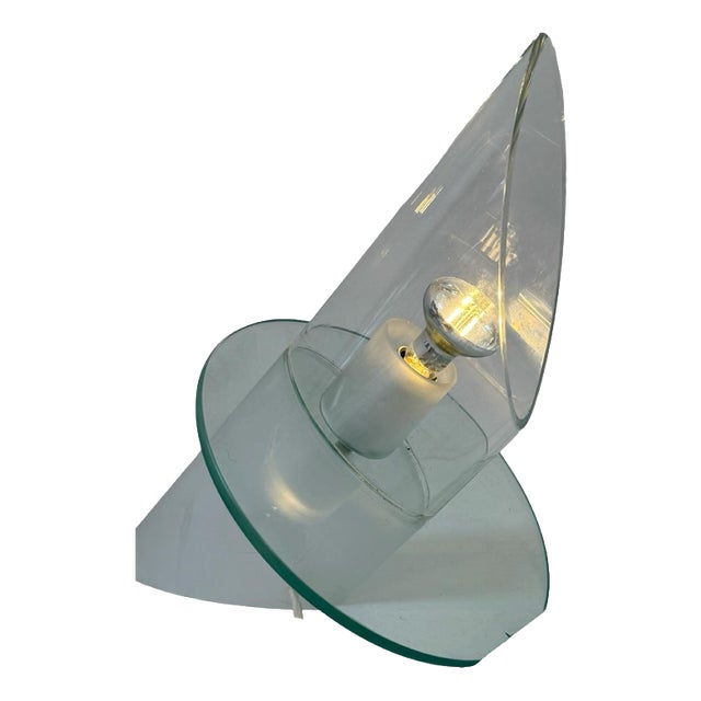 Electro Glass Table Lamp by Jørgen Mortensen for JM Design For Sale