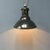 French Medium Sized Black Enamel Hanging Lamp For Sale - Image 4 of 18