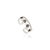 Gemstone Rare Open Cuff Smoky Topaz Ring With Dazzling Zircons, Size 6.5 For Sale - Image 7 of 13