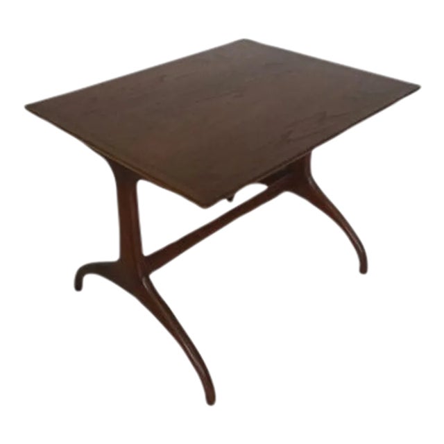 Late 19th Century Heritage Henredon Table Horn Leg Side End Table For Sale