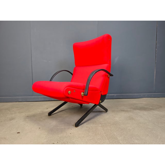 Vintage P40 Lounge Chair by Osvaldo Borsani for Tecno, 1960s For Sale - Image 10 of 15