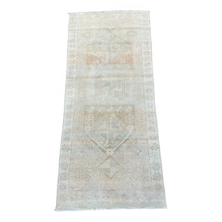 Turkish Distressed Wool Rug For Sale