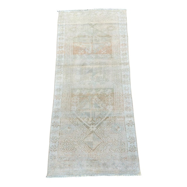 Turkish Distressed Wool Rug For Sale