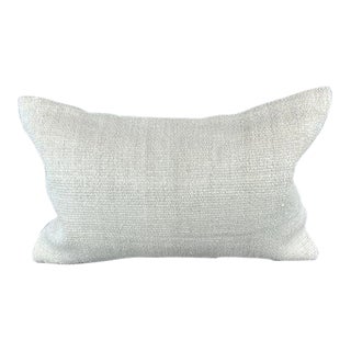 16 x 24 Hemp Pillow Turkish Cushion Natural White Pillow Cushion Cover For Sale