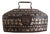 19th Century Belgian Painted Pine Box With Inlay For Sale