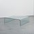 Ghost Curved Glass Coffee Table from Fiam, 1980s For Sale - Image 12 of 12