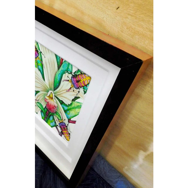 "Lirio de Mayo Eggshell Series" #14868 by Luis Sottil Original Oil on Canvas Hand Signed by the Artist Medium: Naturalismo...