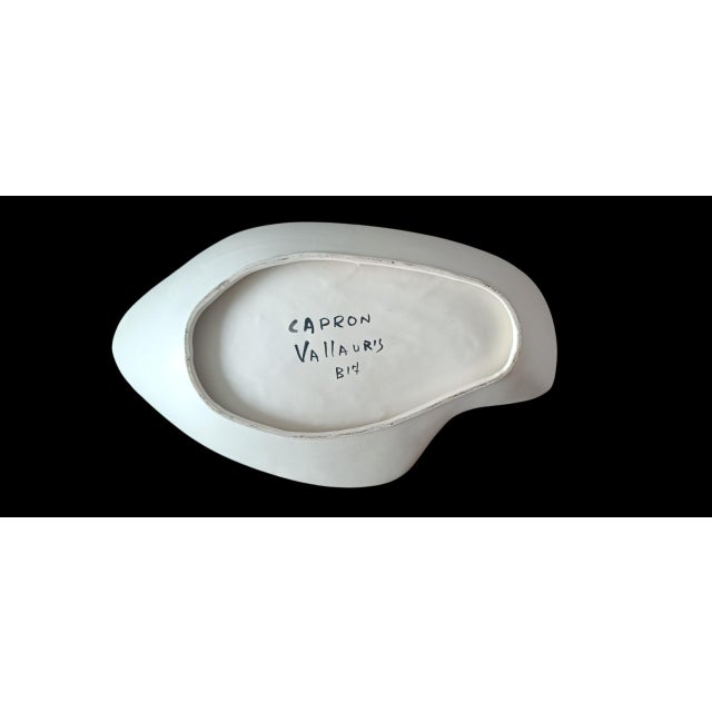 Large Freeform Cup by Roger Capron, Vallauris, 1950s For Sale - Image 6 of 7