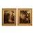 Pair French Franco-Prussian Historical Military War Propaganda Oil Paintings by Charles Louis Muller, 1870 For Sale
