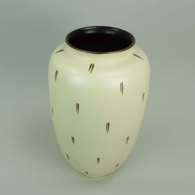 1950s Mid-Century Modern Ceramic Floor Vase, 1950s For Sale - Image 5 of 9