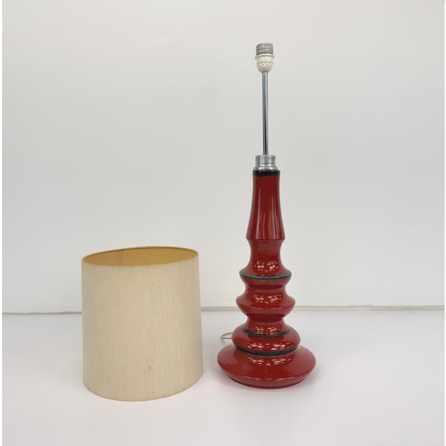 1970s Mid Century Modern German Table Lamp For Sale - Image 4 of 8