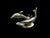 Handmade Brass Dolphin Desk Sculpture For Sale In Los Angeles - Image 6 of 9