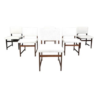 Mid-Century Scandinavian Teak Dining Chairs, 1960s, Set of 6 For Sale