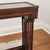 Vintage Brandt Furniture, Four Glass Top Nesting Tables (A Quartetto), Antique Mahogany Finish For Sale - Image 15 of 16