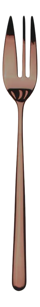 Mepra Linea 6-Piece Dessert / Cake Fork Set, Bronze