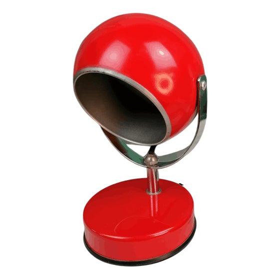 Space Age Eyeball Table Lamp from Veneta Lumi, 1970s For Sale