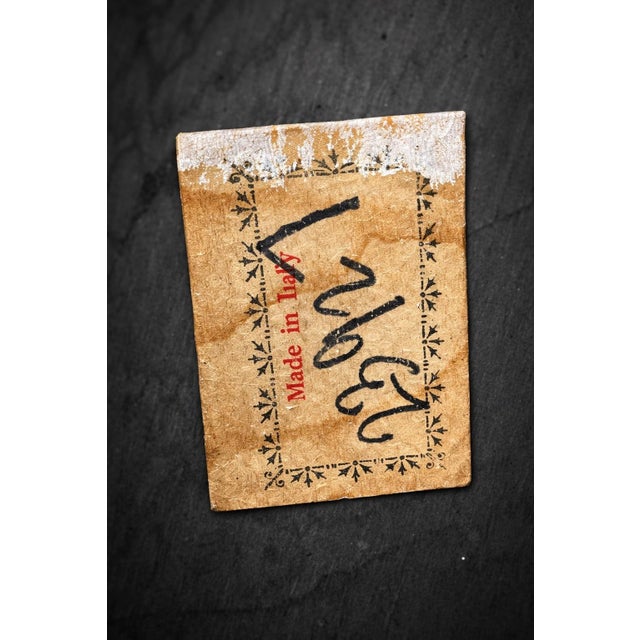 Wood Vintage Italian Louis XV Style Gilt Console Table – Rococo Cabriole Leg Entry Table – Made in Italy For Sale - Image 7 of 7