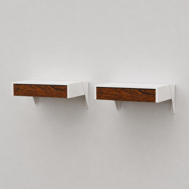 DD01 Bergeijk Wall System Nightstands by Martin Visser for Spectrum, 1960s, Set of 2 For Sale - Image 10 of 10