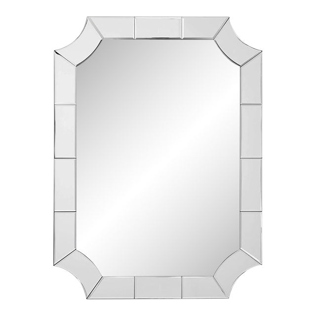 Reagan 40" Rectangle Clear Wall Mirror For Sale
